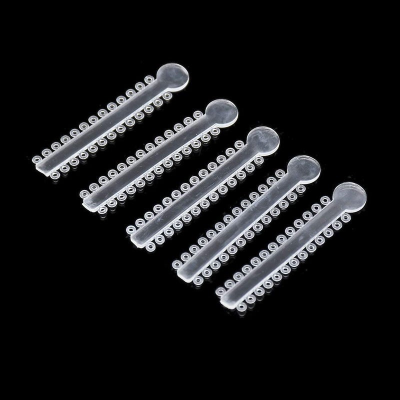 Angzhili Transparent Dental Orthodontic Ligature Ties for Braces Rubber Bands Braces O Rings for Bracket 1040 Pcs - Image 3